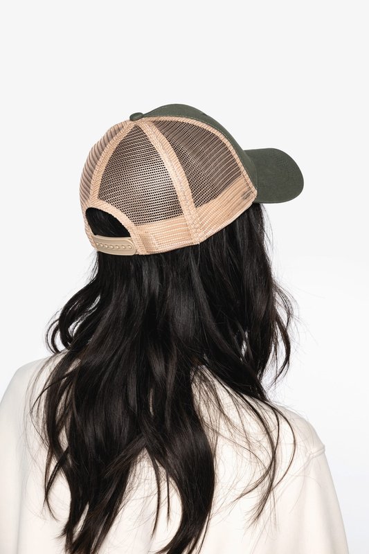 Casquette trucker écoresponsable 6 panneaux unisexe – Image 4