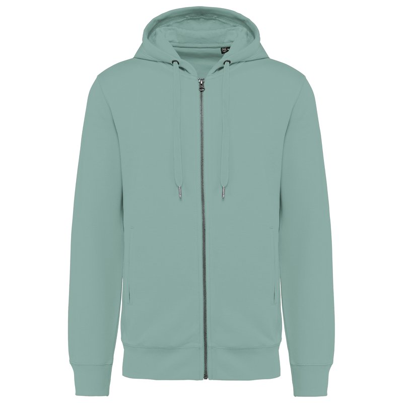 Sweat-shirt french terry écoresponsable zippé à capuche unisexe – Image 23