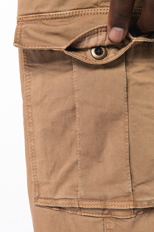 Pantalon cargo écoresponsable délavé homme – Image 9