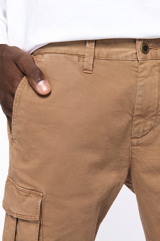 Pantalon cargo écoresponsable délavé homme – Image 8