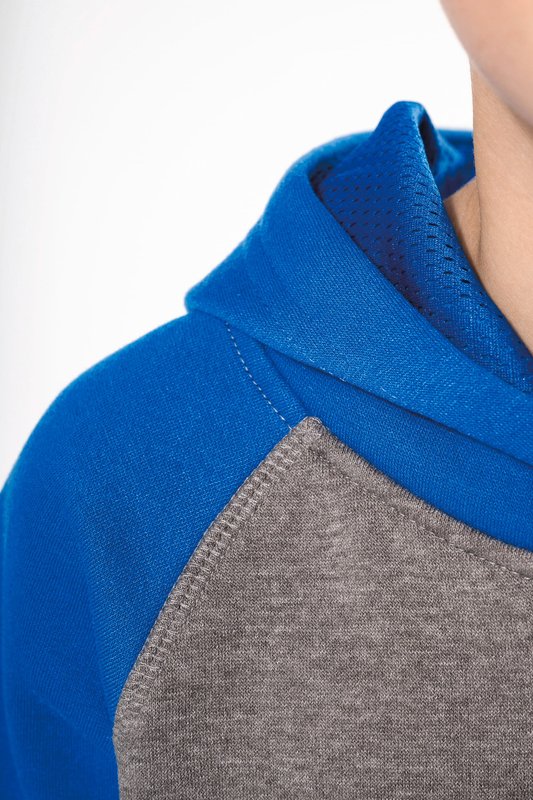 Sweat-shirt capuche bicolore enfant – Image 9