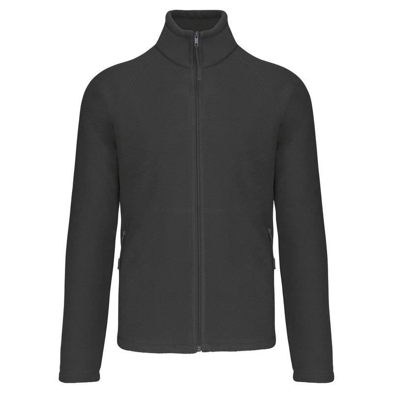 Veste micropolaire zippée manches raglan homme – Image 7