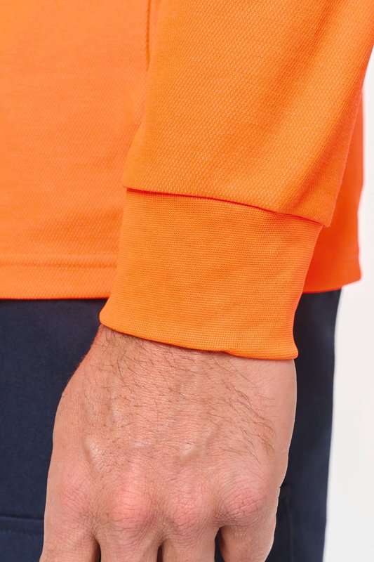 T-shirt unisexe écoresponsable manches longues coton/polyester – Image 13