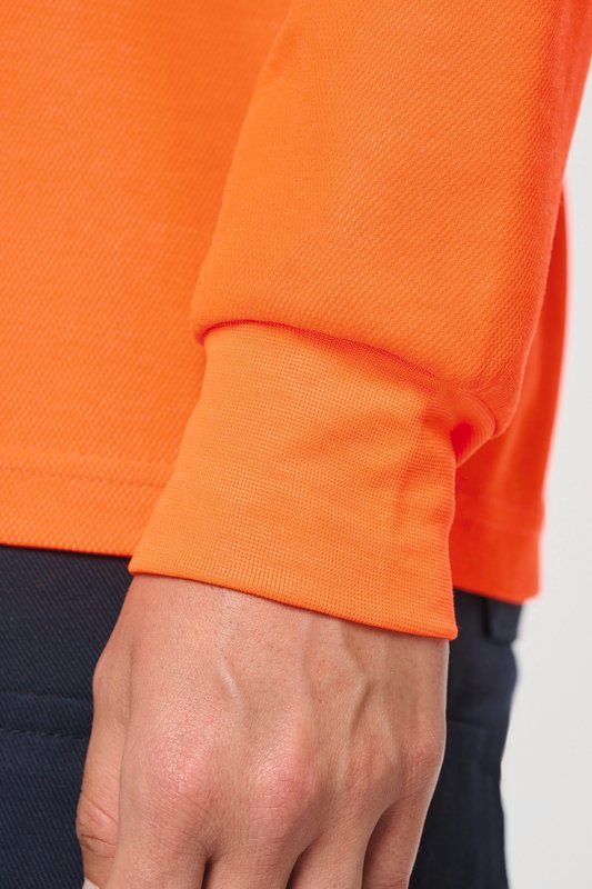 T-shirt unisexe écoresponsable manches longues coton/polyester – Image 11