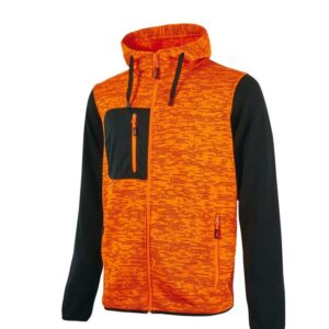 Sweat zippé à capuche Rainbow