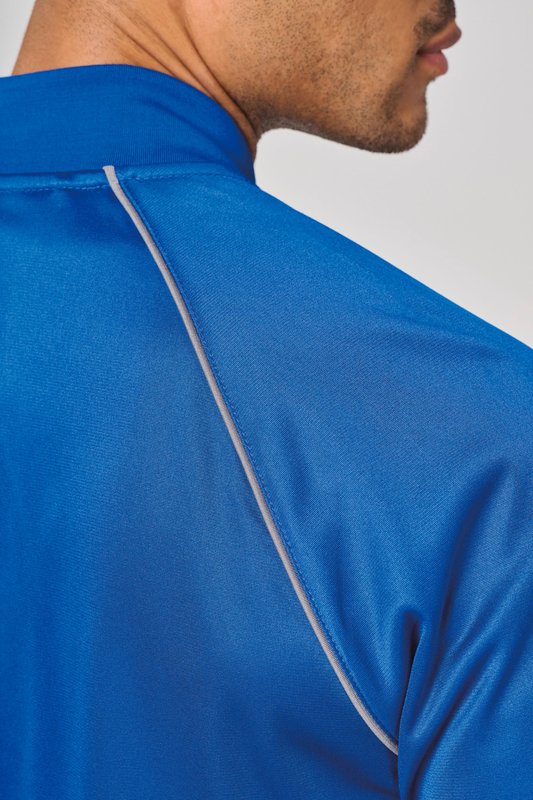 Veste de survêtement zippée avec liseré unisexe – Image 16