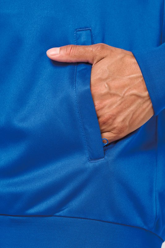 Veste de survêtement zippée avec liseré unisexe – Image 18