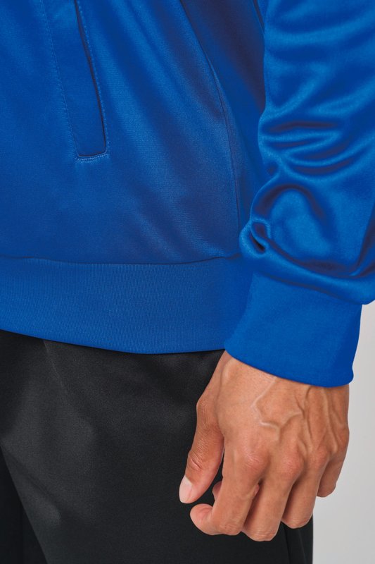 Veste de survêtement zippée avec liseré unisexe – Image 19