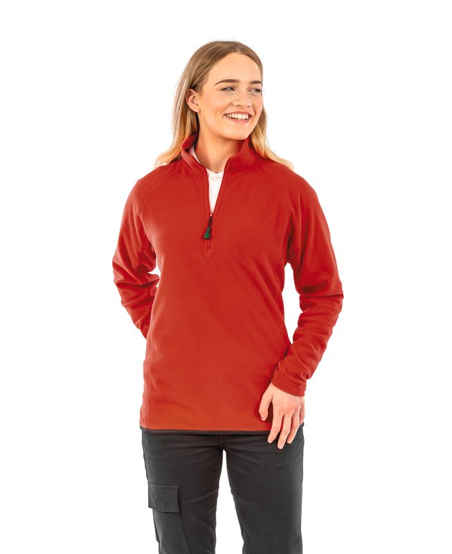 Micropolaire recyclée col zippé – Image 3