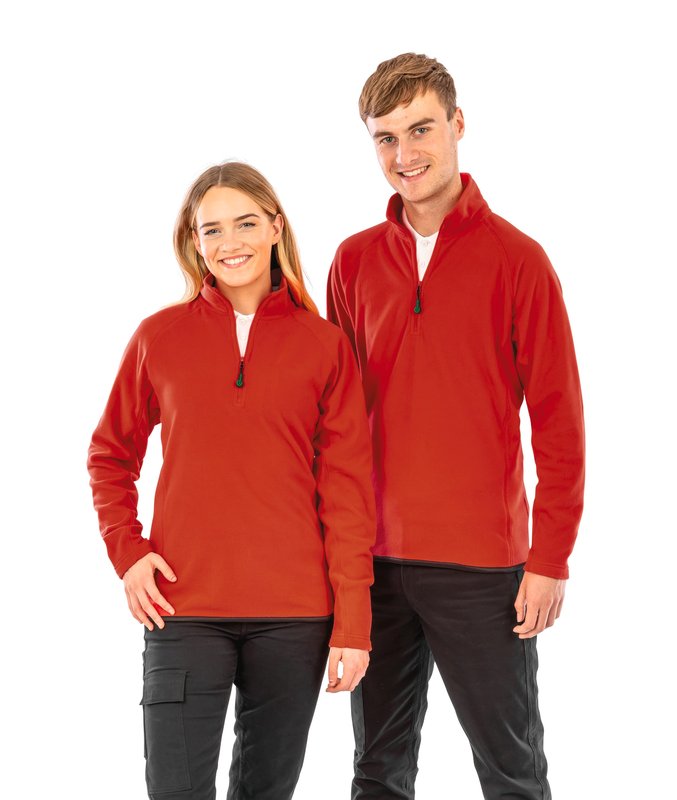 Micropolaire recyclée col zippé – Image 4