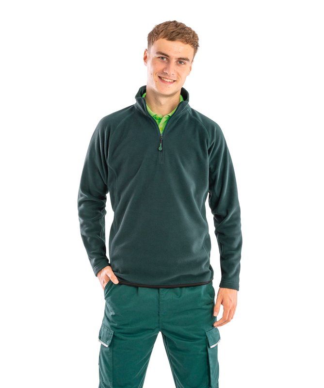 Micropolaire recyclée col zippé – Image 5