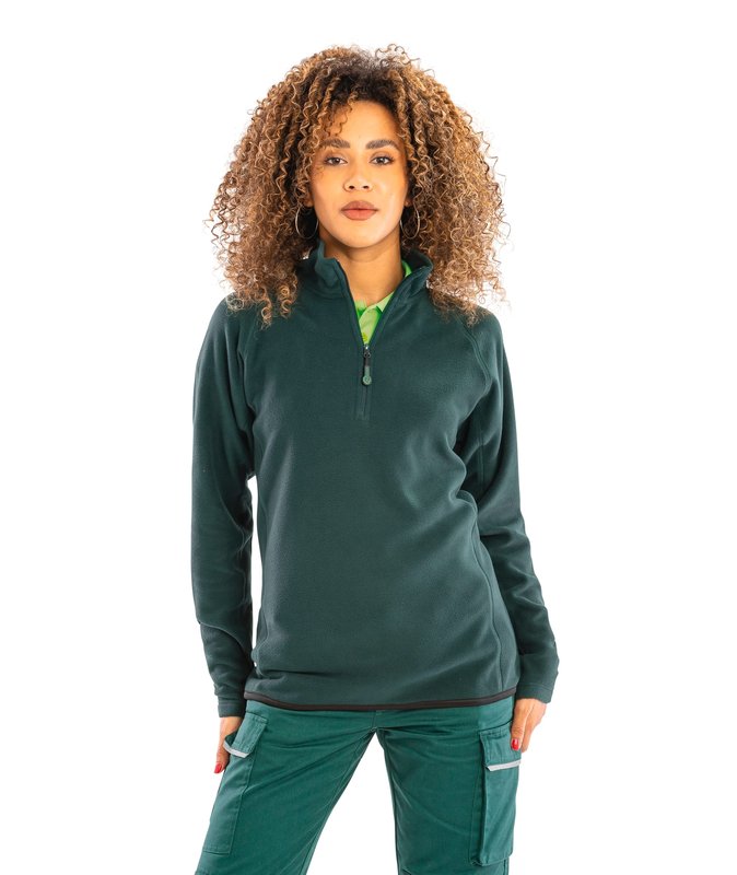 Micropolaire recyclée col zippé – Image 6