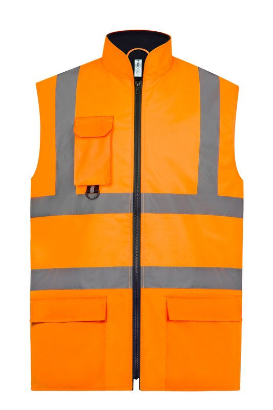Bodywarmer rembourré haute visibilité – Image 11