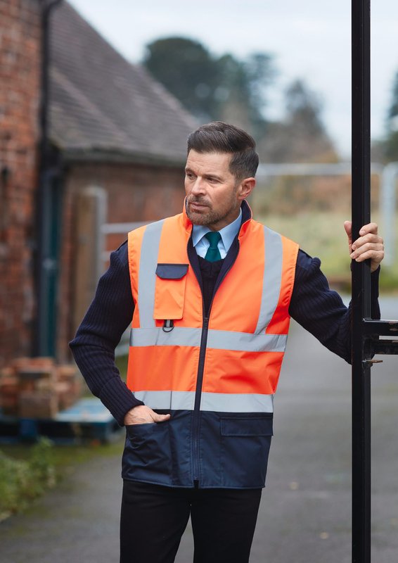 Bodywarmer rembourré haute visibilité – Image 5