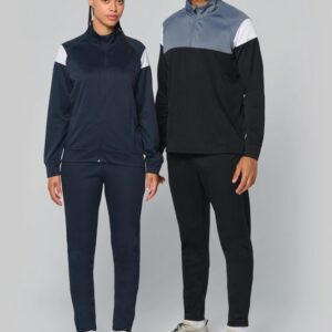 Veste de survêtement zippée unisexe