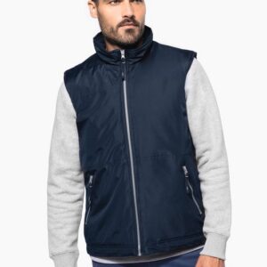 Bodywarmer doublé polaire homme