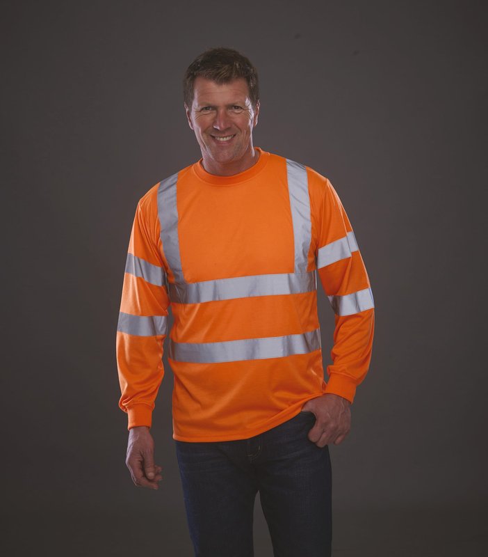 T-shirt haute visibilité manches longues – Image 4