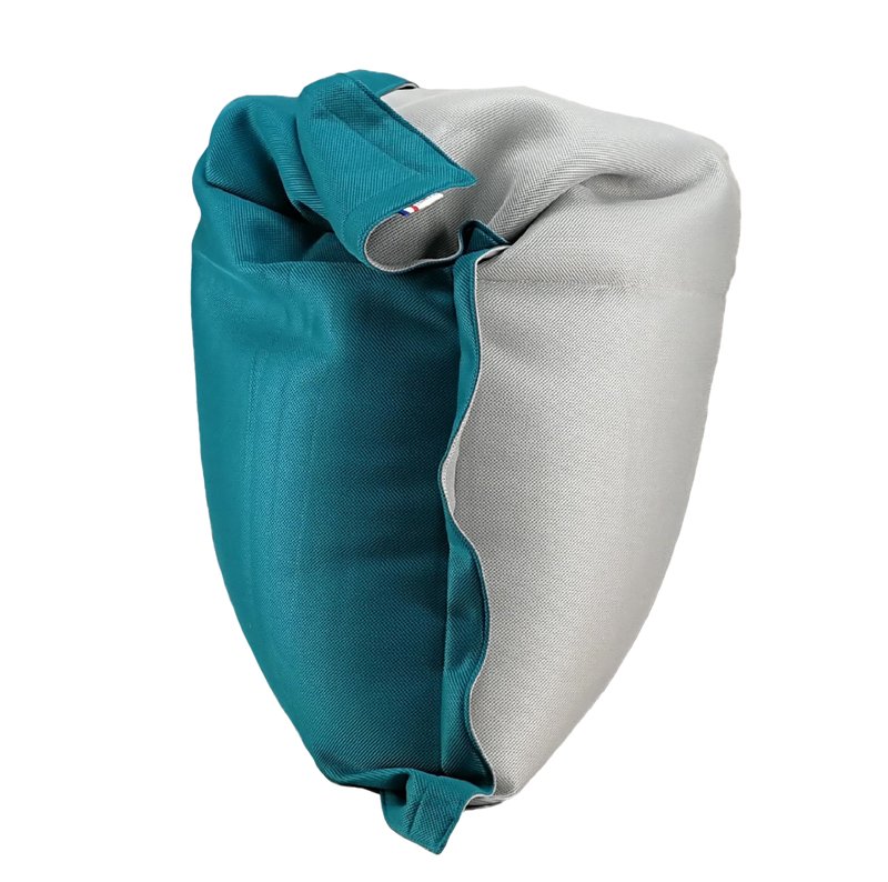 Pouf déhoussable bicolore - Grand modèle – Image 2