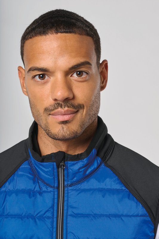 Veste sport bi-matière sans manches unisexe – Image 8