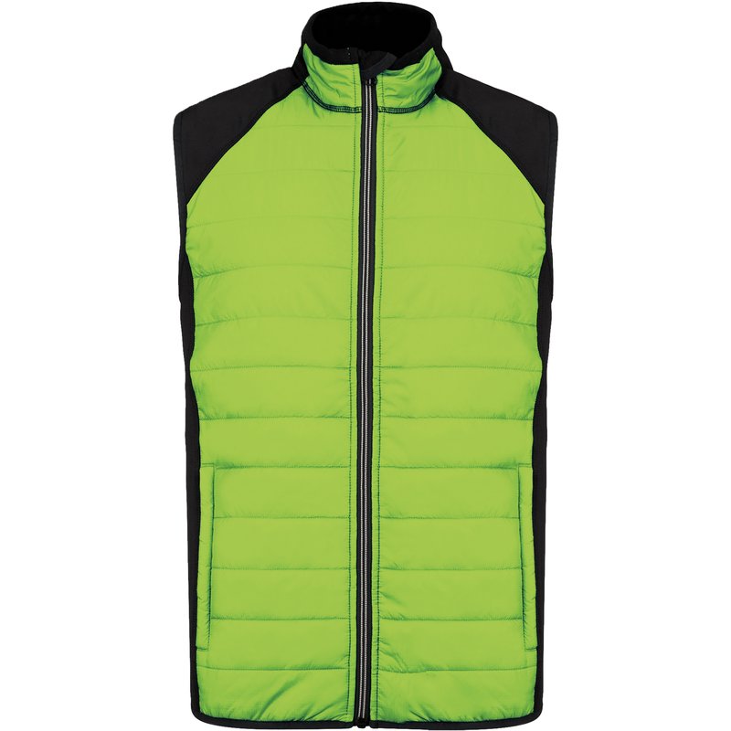 Veste sport bi-matière sans manches unisexe – Image 13