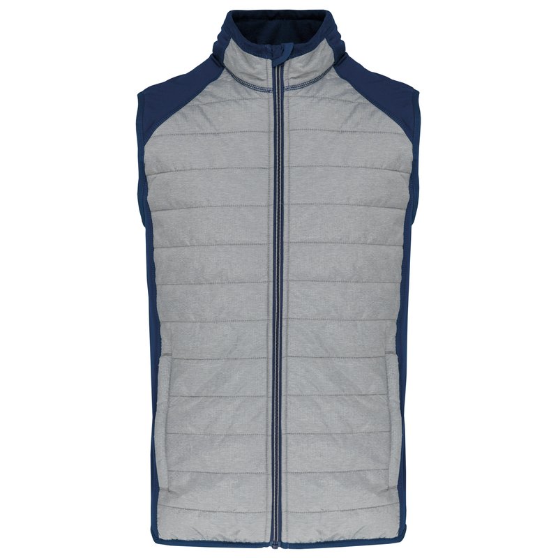Veste sport bi-matière sans manches unisexe – Image 14
