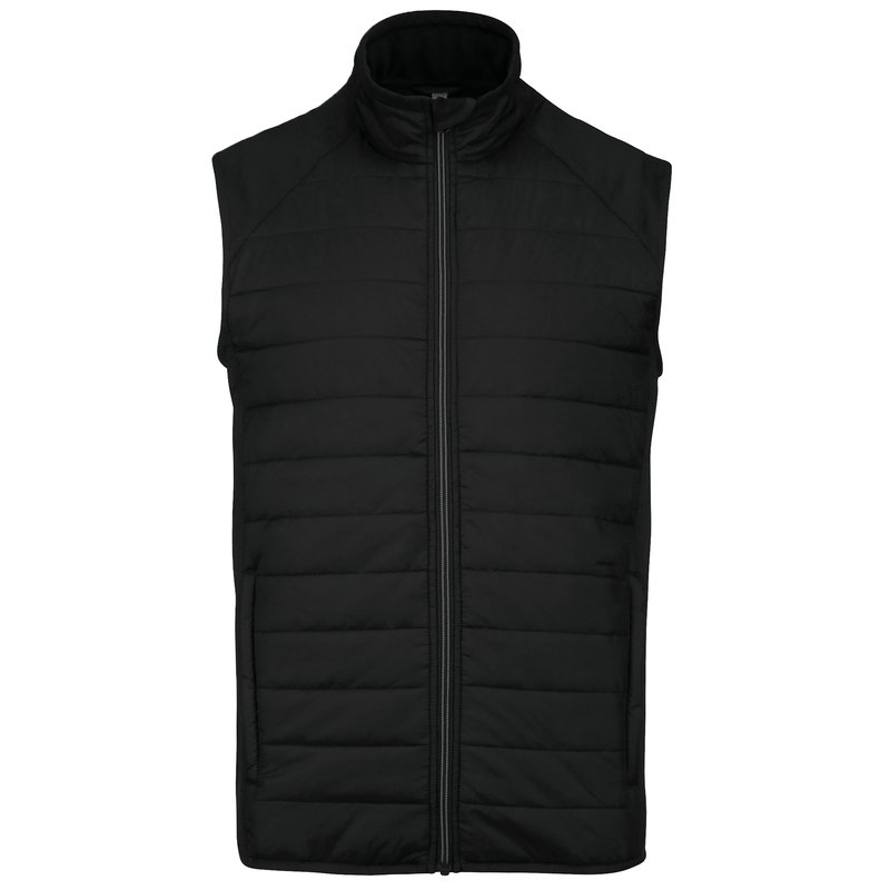 Veste sport bi-matière sans manches unisexe – Image 11