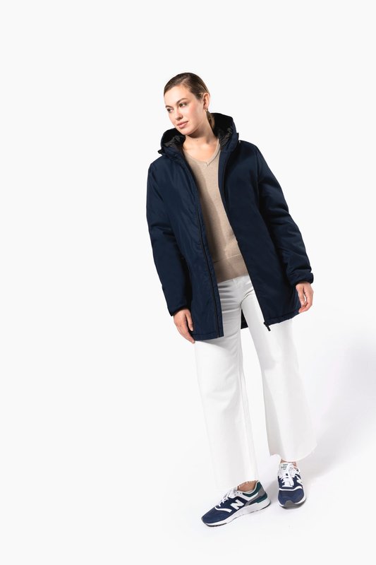 Parka à capuche recyclée unisexe – Image 13