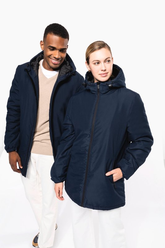 Parka à capuche recyclée unisexe – Image 16