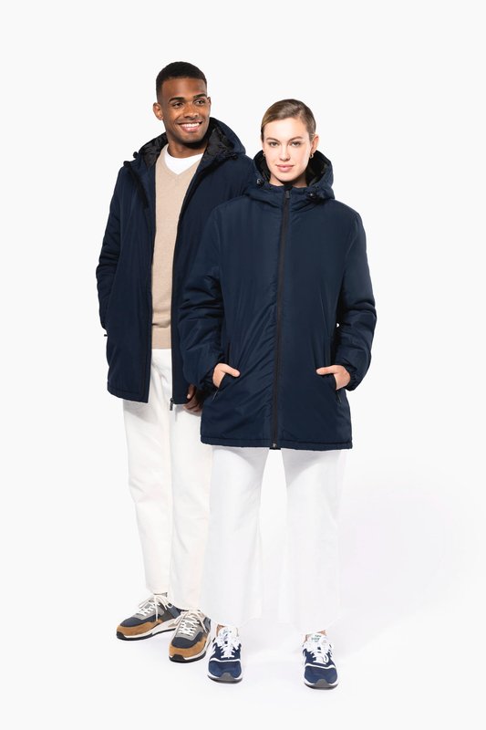 Parka à capuche recyclée unisexe – Image 17