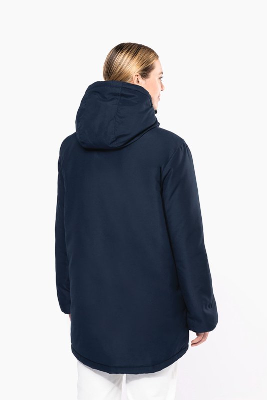 Parka à capuche recyclée unisexe – Image 10