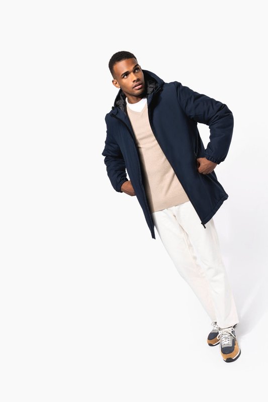 Parka à capuche recyclée unisexe – Image 25