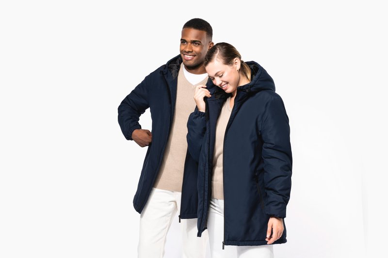 Parka à capuche recyclée unisexe – Image 26