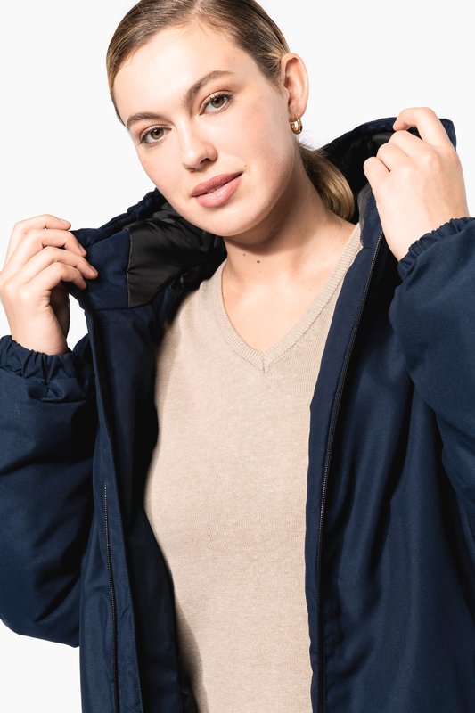 Parka à capuche recyclée unisexe – Image 21