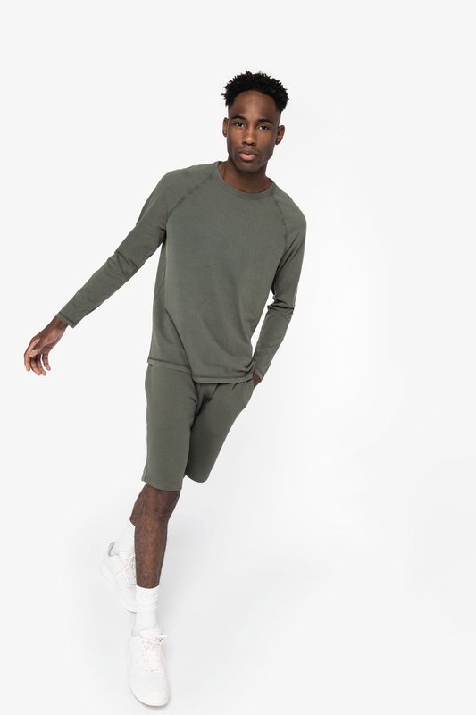 T-shirt écoresponsable raglan manches longues homme – Image 8