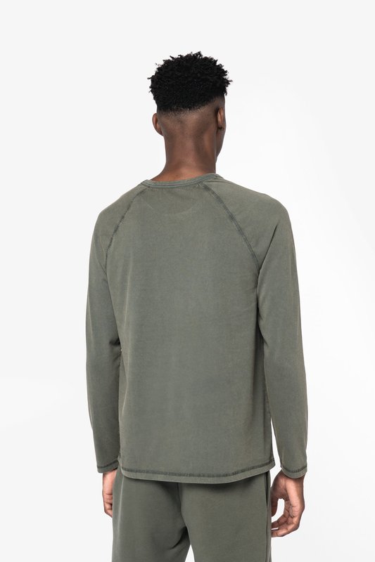 T-shirt écoresponsable raglan manches longues homme – Image 4