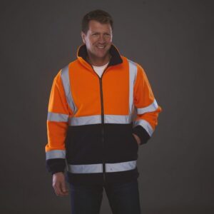 Veste polaire haute visibilité