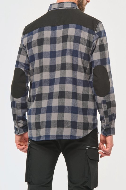 Chemise à carreaux avec poches homme – Image 16