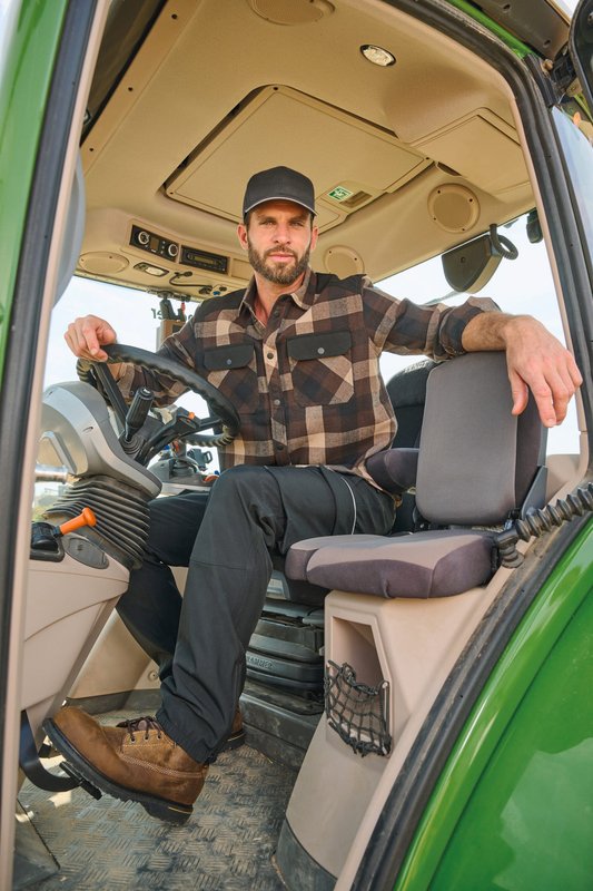 Chemise à carreaux avec poches homme – Image 13