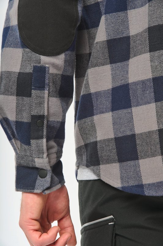 Chemise à carreaux avec poches homme – Image 12