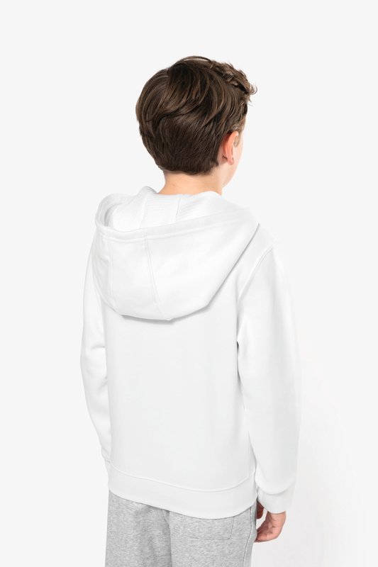 Sweat-shirt capuche zippé enfant – Image 3