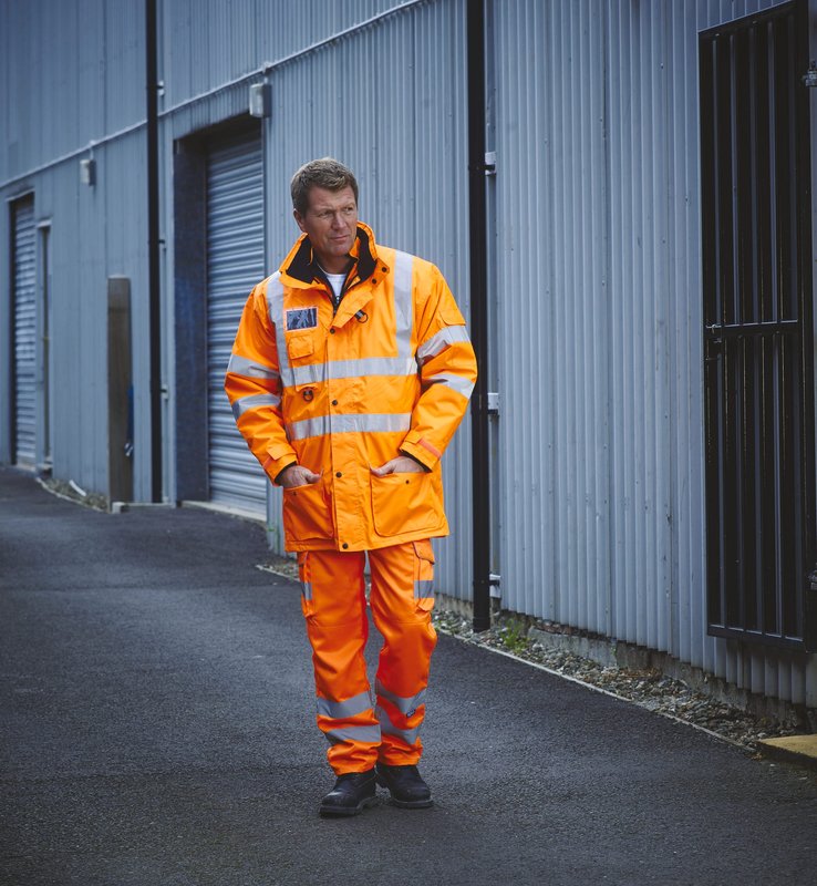 Parka de sécurité haute visibilité 7 en 1 – Image 6