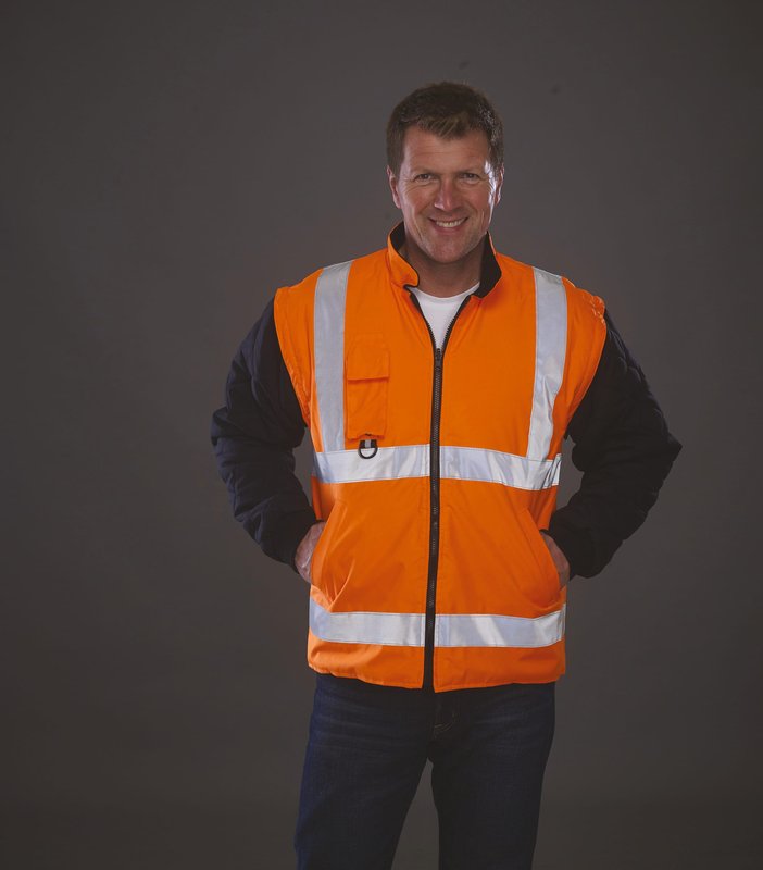 Parka de sécurité haute visibilité 7 en 1 – Image 9