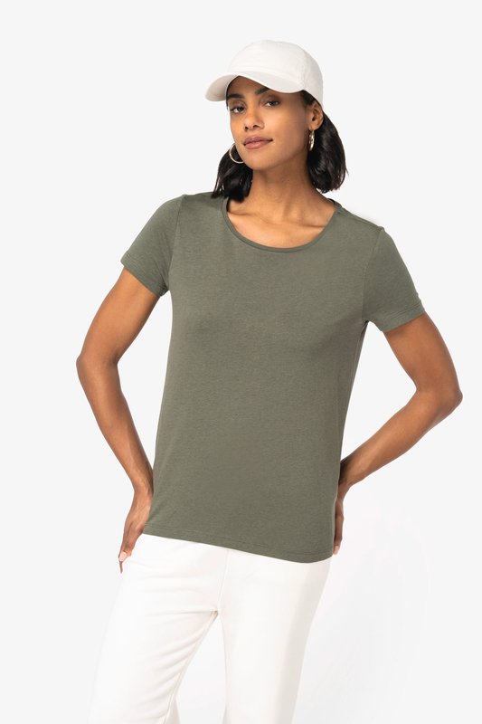 T-shirt écoresponsable en modal femme