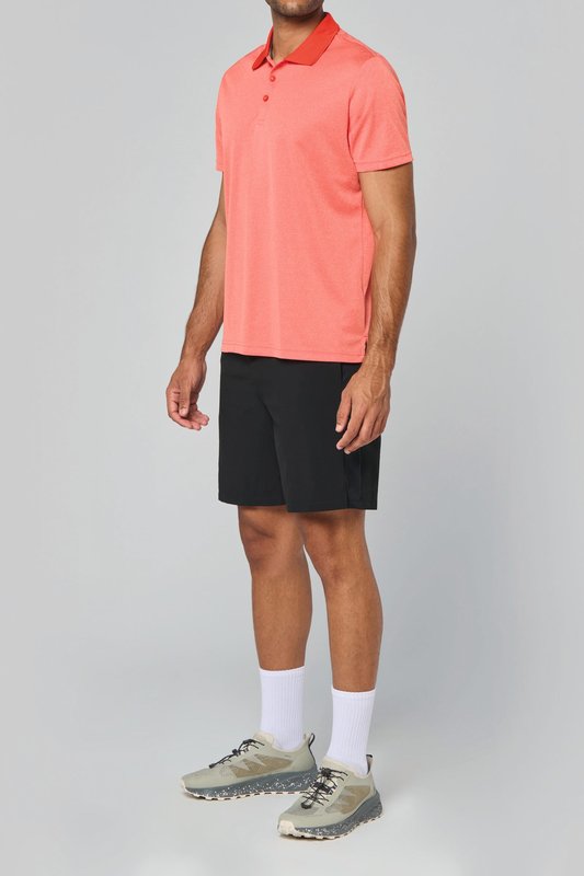 Polo chiné manches courtes – Image 9