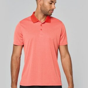 Polo chiné manches courtes