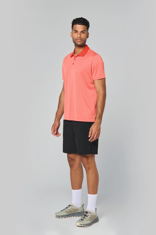 Polo chiné manches courtes – Image 3