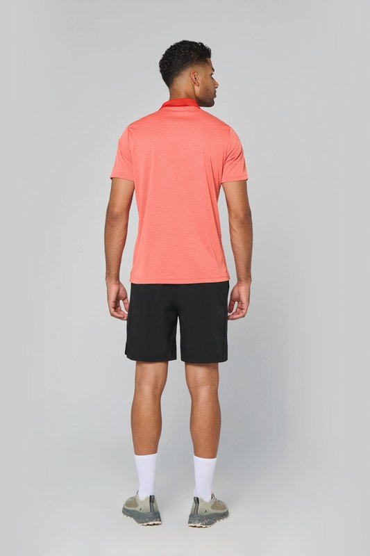 Polo chiné manches courtes – Image 4