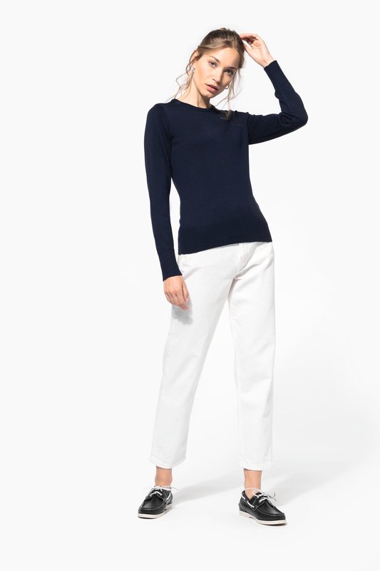 Pull col rond femme – Image 4