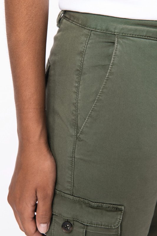 Pantalon cargo écoresponsable délavé femme – Image 10