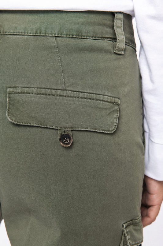 Pantalon cargo écoresponsable délavé femme – Image 11